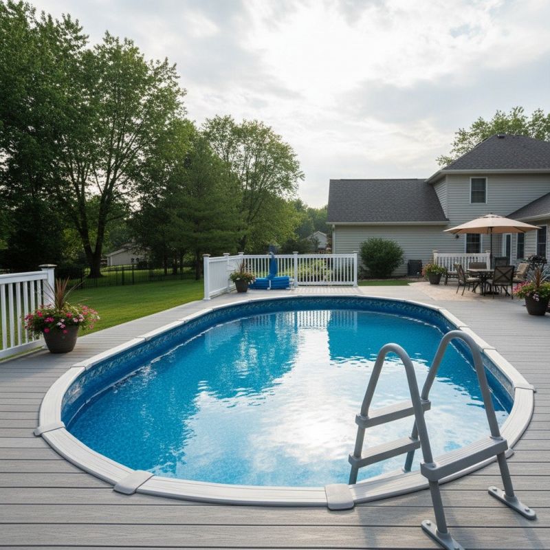 Above Ground Pool Installation detail